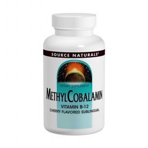 Витамин В12 (метилкобаламин), Source Naturals, 120