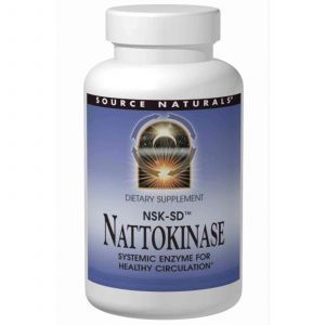 Наттокиназа, Source Naturals, 50 мг, 30 капсул