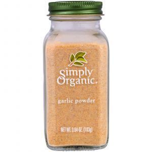 Чесночный порошок, Garlic Powder, Simply Organic, 103 г