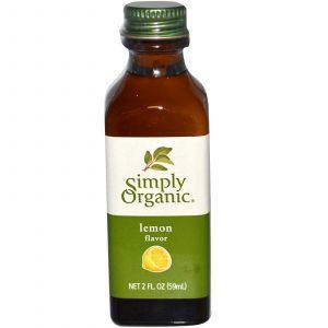 Экстракт лимона (Lemon Flavor), Simply Organic, 59 мл