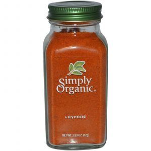 Кайенский перец, Cayenne, Simply Organic, 82 г