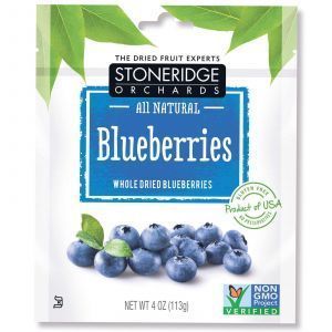 Черника сушеная, Blueberries, Stoneridge Orchards, 113 г