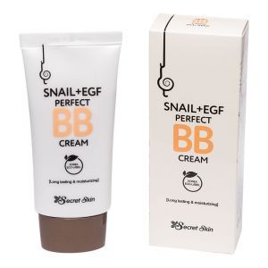 ВВ крем с муцином улитки,  Snail+EGF Perfect BB Cream, Secret Skin, 50 г