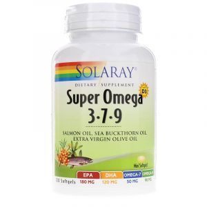 Омега 3-6-9, Omega EFA Complex, NuMedica, 3600 мг, 60 гелевых капсул