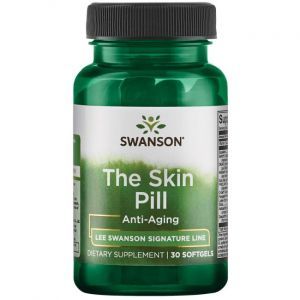 Поддержка для кожи, против старения, The Skin Pill, Swanson, 30 гелевых капсул 