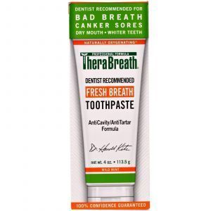 Освежающая зубная паста, Fresh Breath Toothpaste, TheraBreath, 113,5 г