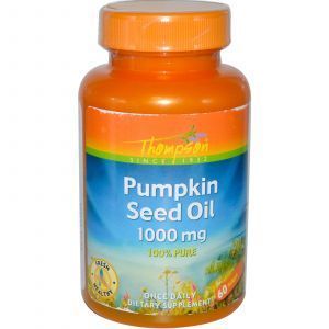 Тыквенное масло, Pumpkin Seed Oil, Thompson, 60 ка.