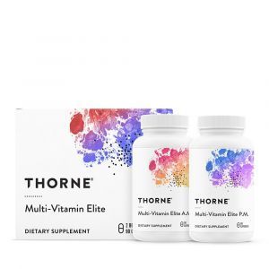 Мультивітаміни еліт до полудня і після полудня, Multi-Vitamin Elite Details, Thorne Research, 2 пляшки по 90 капсул