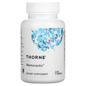 Витамины для мозга, Memoractiv, Thorne Research, 60 капсул