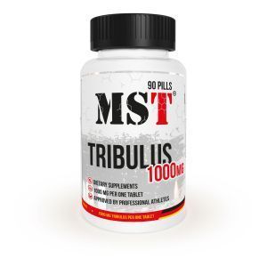 Трибулус, стимулятор тестостерона, Tribulus 1000, MST, 90 таблеток