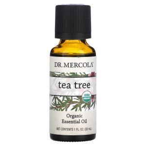 Чайное дерево, эфирное масло, Organic Essential Oil, Tea Tree, Dr. Mercola, органическое, 30 мл
