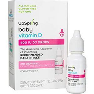 UpSpring, Baby, Liquid D3 Drops, Vitamin D, 0.31 fl oz (9.13 ml)