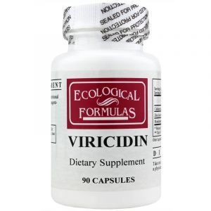 Поддержка иммунитета, Viricidin, Ecological Formulas, 90 капсул