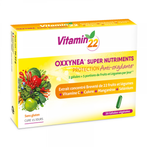 Окксинеа, Oxxynea, Vitamin’22, защита антиоксидантов, 30 вегетарианских капсул
