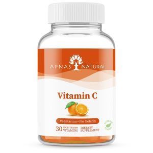 Витамин С, Vitamin С, Apnas Natural, 250 мг, 30 жевательных таблеток