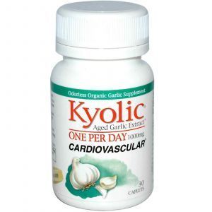 Чеснок, экстракт, Wakunaga-Kyolic, 1000 мг, 30 кап