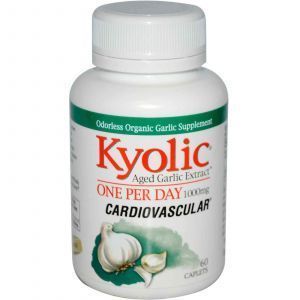 Чеснок, экстракт, Wakunaga-Kyolic, 1000 мг, 60 кап