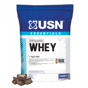 Протеин, Essentials Dynamic Whey, USN, вкус шоколада, 1 кг