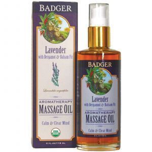 Ароматическое масло для массажа, Badger Company, 118 мл