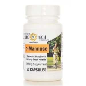 Д-Манноза, здоровье мочевого пузыря и мочевыводящих путей, D-Mannose, Bio-Tech, 50 капсул