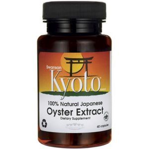 Экстракт устриц, Kyoto Japanese Oyster Extract, Swanson, 60 капсул