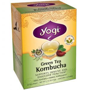 Комбуча (чайный гриб), Yogi Tea, 16 пакетов, 32 г 