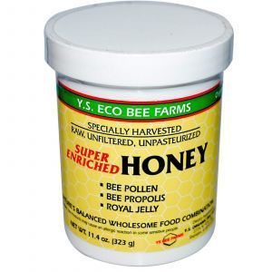 Супер обогащенный мед, Super Enriched Honey, Y.S. Eco Bee Farms,  323 г