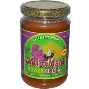 Антиоксидантный мед, Antioxidant Power Honey, Y.S. Eco Bee Farms, 383 г