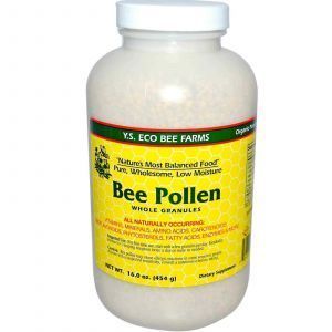 Пчелиная пыльца, Y.S. Eco Bee Farms, Гранулы, 453 г