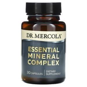 Комплекс незаменимых минералов, Essential Mineral Complex, Dr. Mercola, 30 капсул