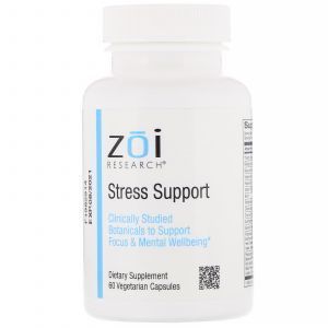 Стресс формула, Stress Support, ZOI Research, 60 капсул